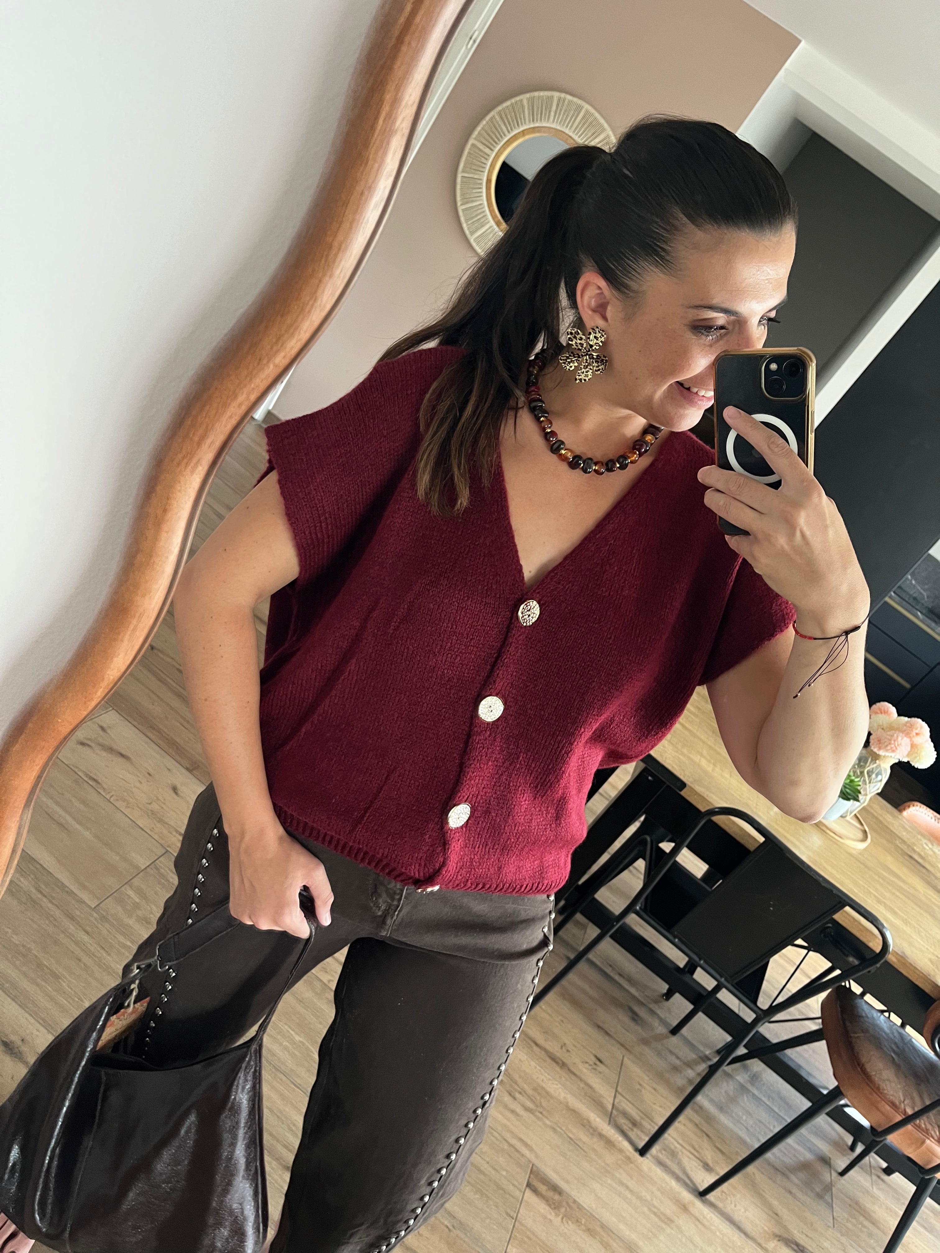 GILET LEANA