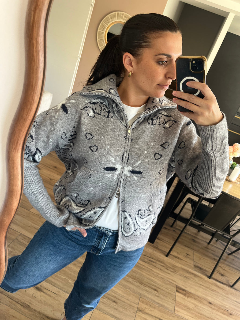 VESTE BANDANA