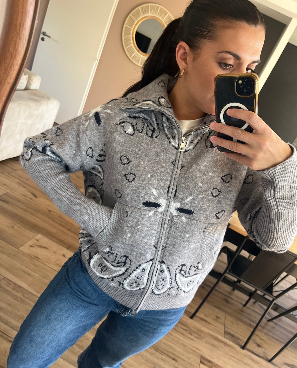 VESTE BANDANA