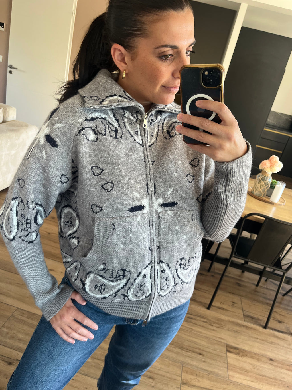 VESTE BANDANA