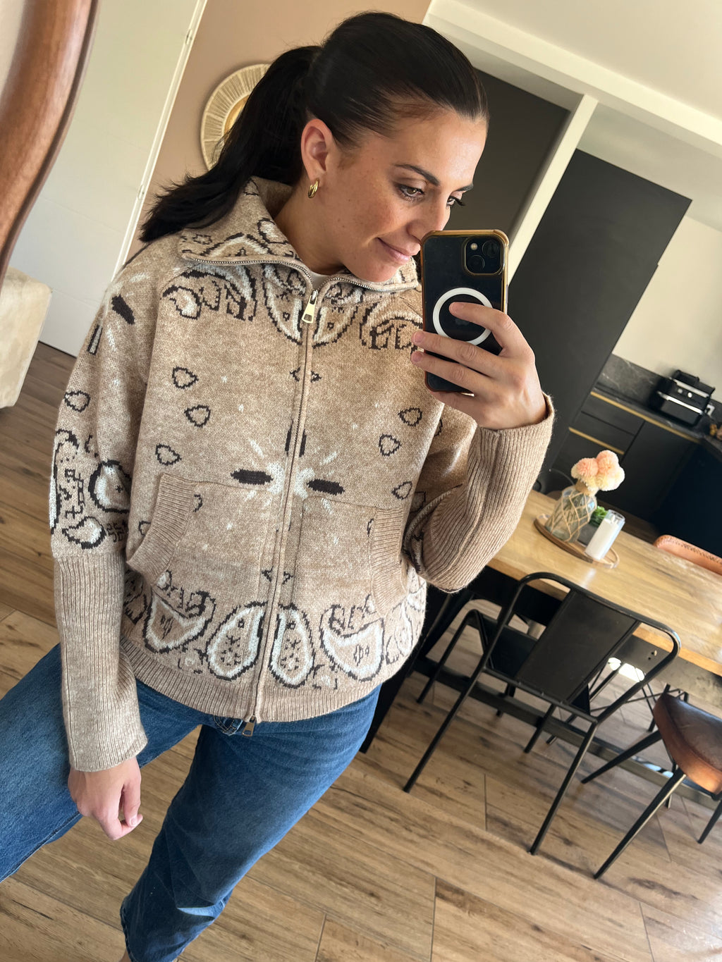 VESTE BANDANA