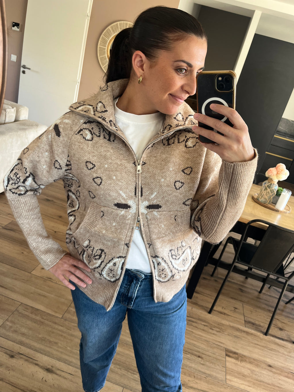 VESTE BANDANA