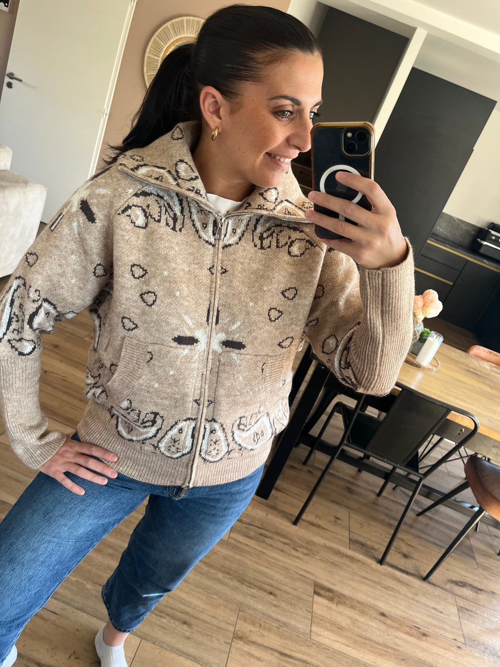 VESTE BANDANA