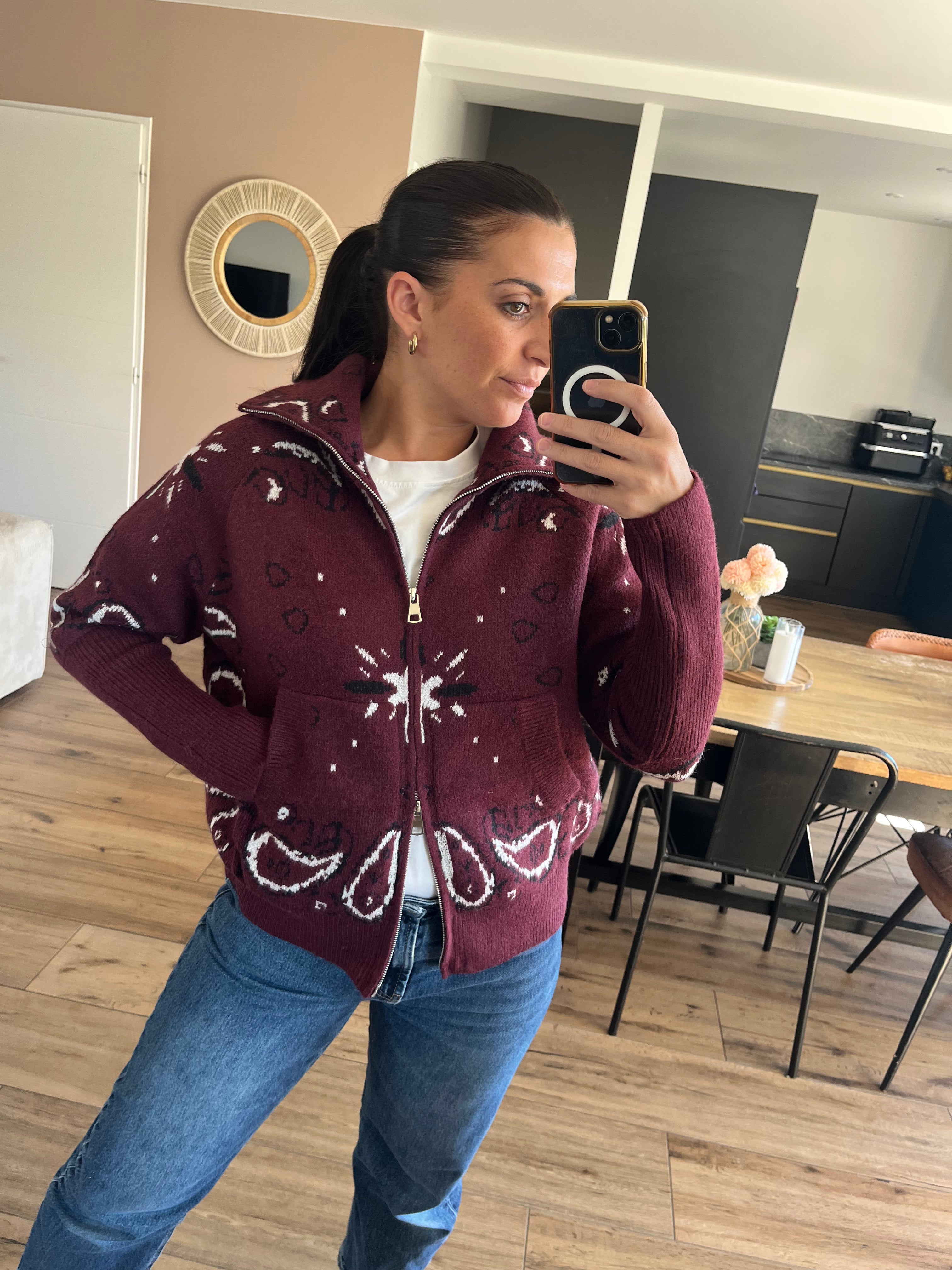 VESTE BANDANA