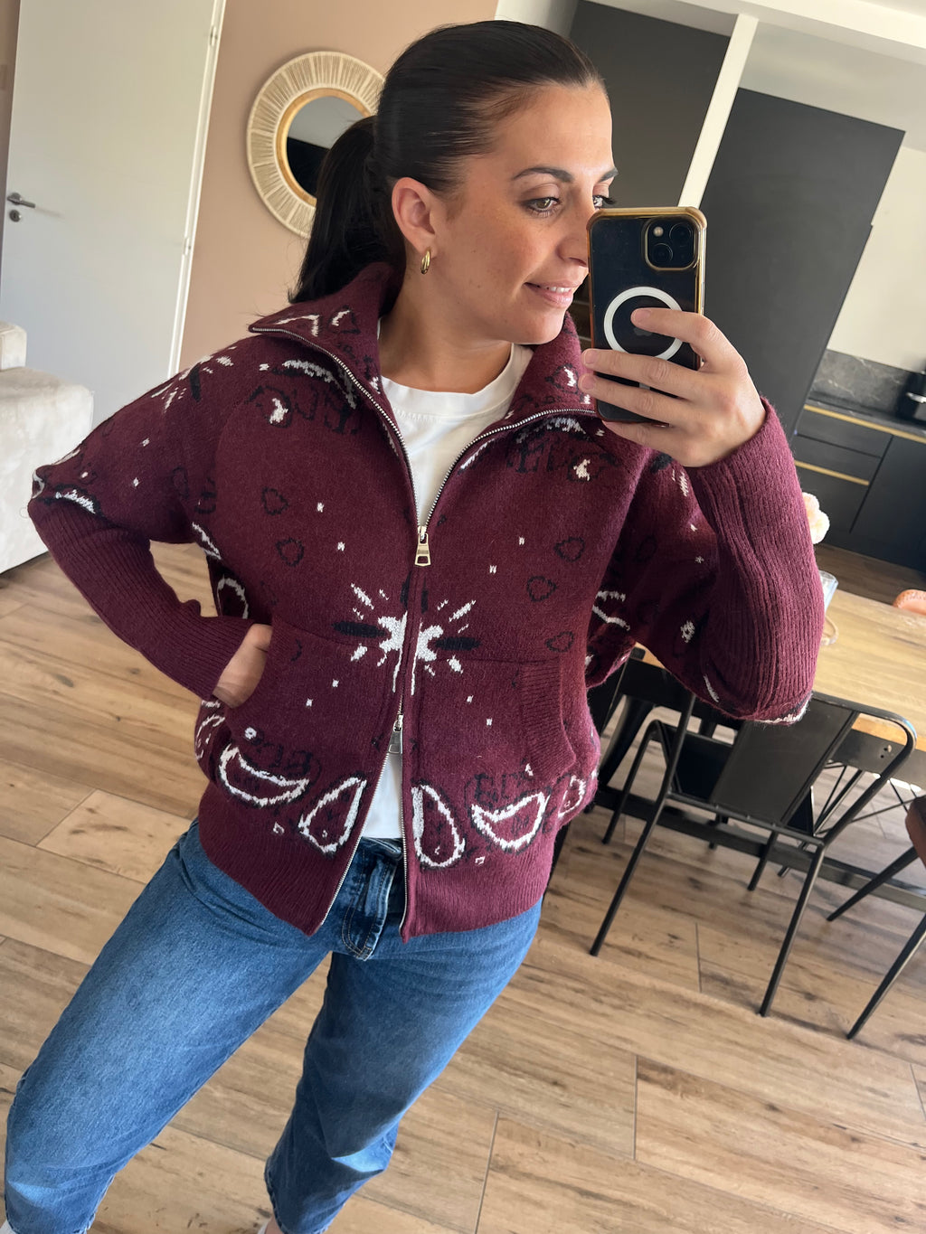 VESTE BANDANA