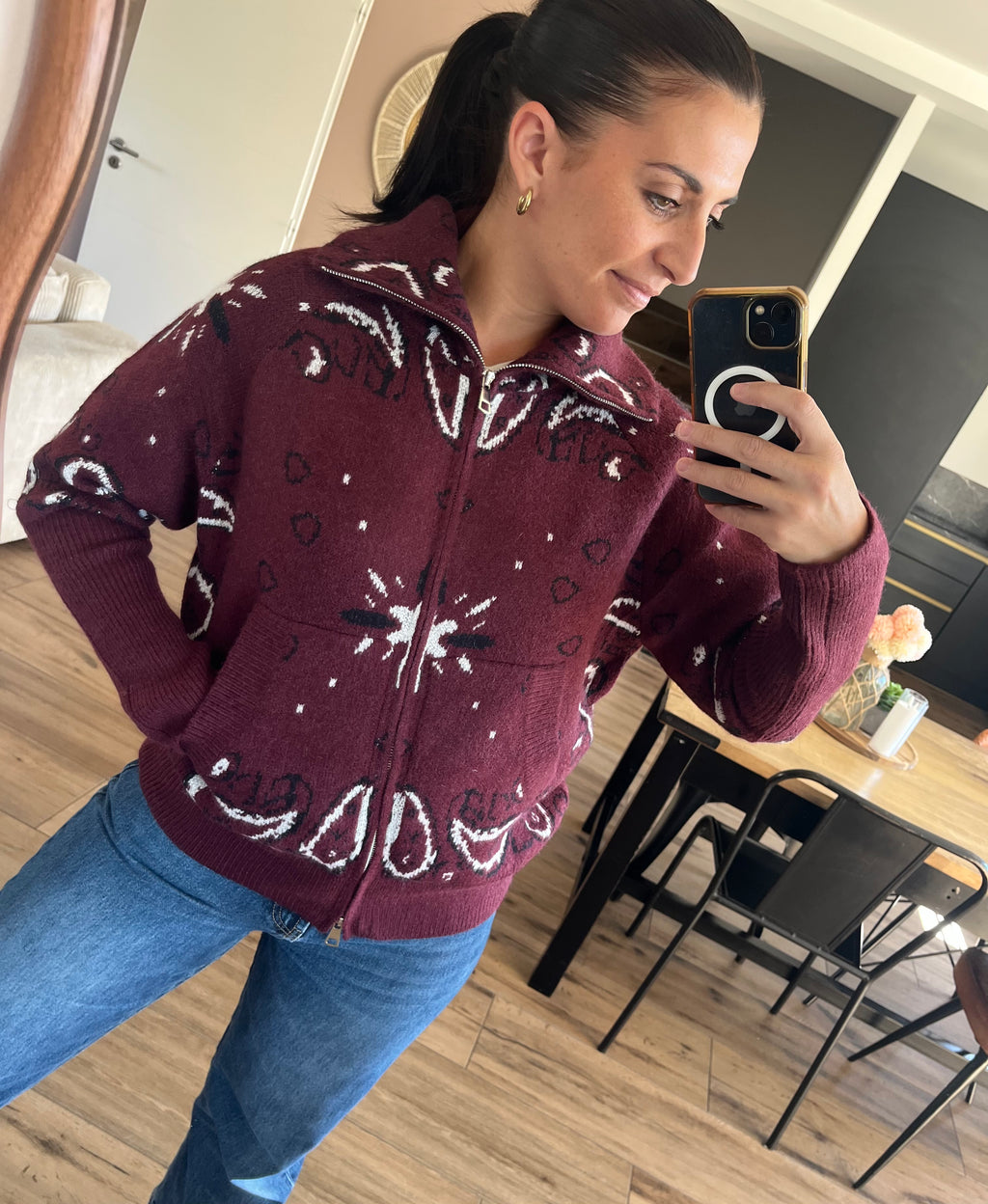 VESTE BANDANA